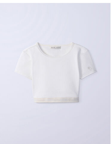 	Jung Kook for Calvin Klein Heritage Cotton Lightly Lined T-Shirt Bralette 